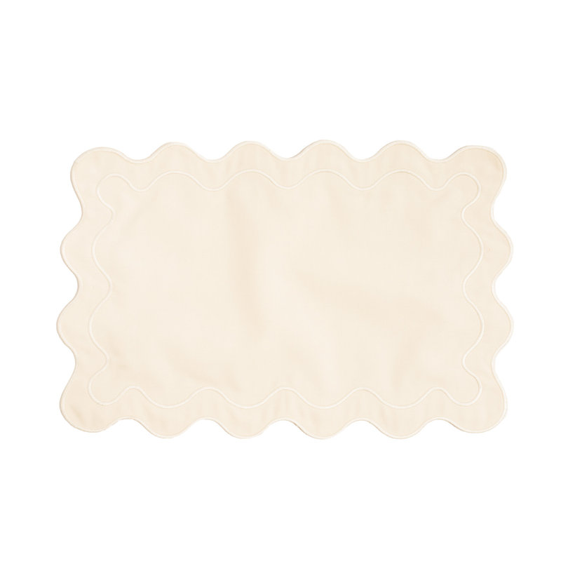 Polyester Rectangle Placemats, Mimosa