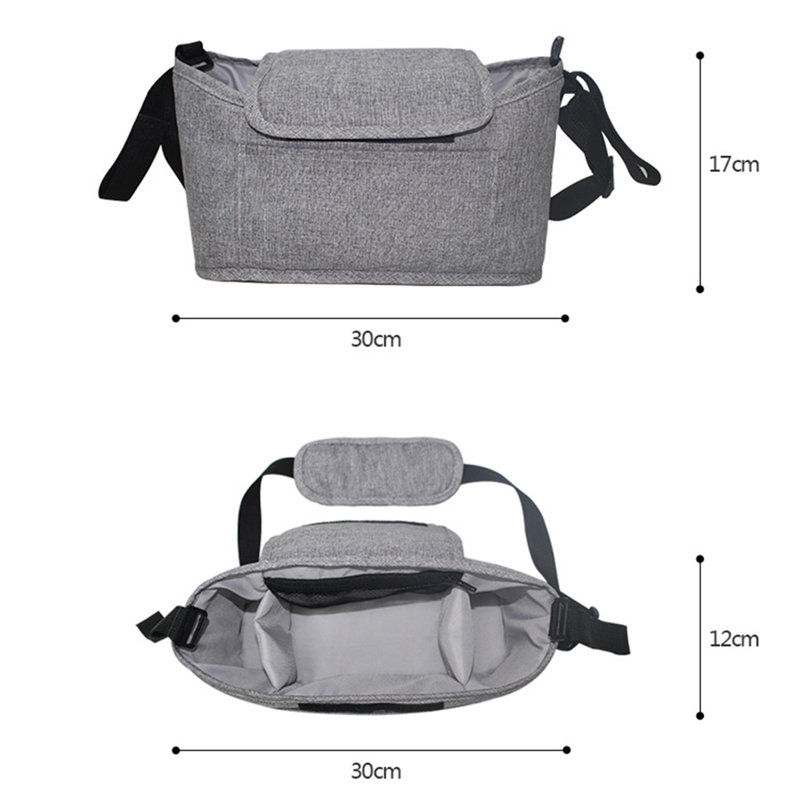 Rebrilliant Fabric Storage Bag, Black