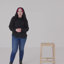 Veronica Solid Wood 25" Counter Stool
