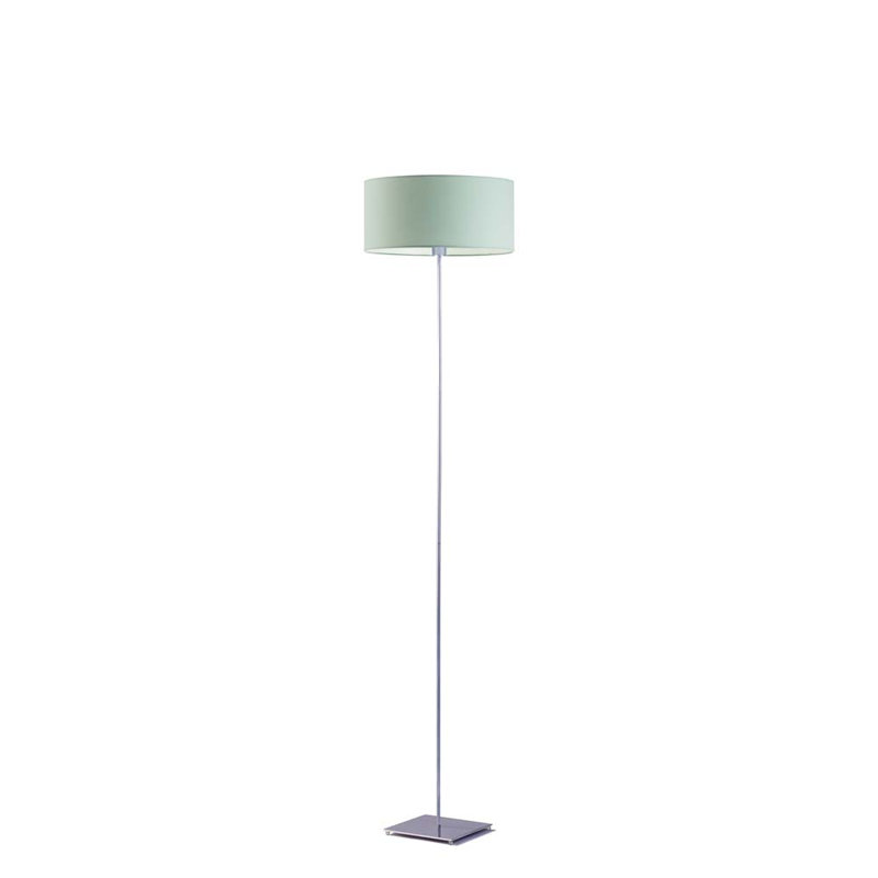 Ayania 150cm Traditional Floor Lamp, Mint, Silver