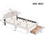 Lit rembourré beige avec tiroir fonctionnel et plateforme en molleton doux-2033852464