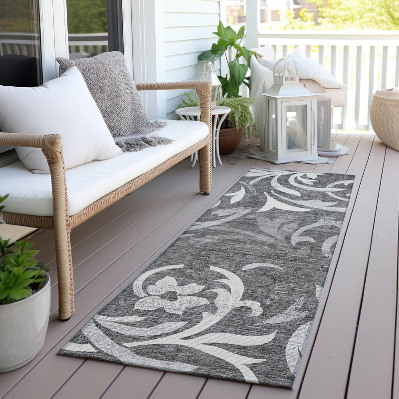 Washable Indoor / Outdoor Rug, Runner 2'3" x 7'6"