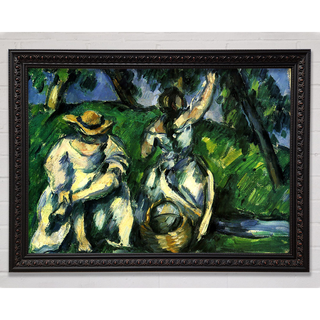 Cezanne Figuren - Einzelne Bilderrahmen Kunstdrucke