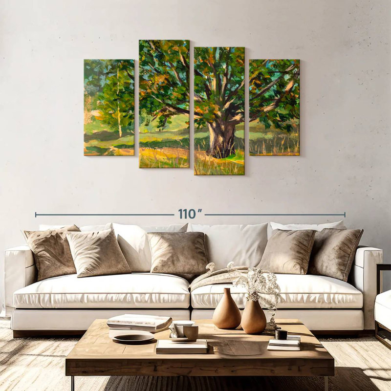 Harnek Spring Tree, 48" H x 75" W