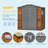 Iron-Wood Combination Tool Shed – A Perfect Blend Of Nature And Functionality-111195004