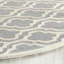 Tapis argent / ivoire en laine Cannen-377306720