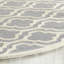 Tapis argent / ivoire en laine Cannen-377306741