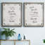 Cadre photo, ensemble d'art textuel sur toile