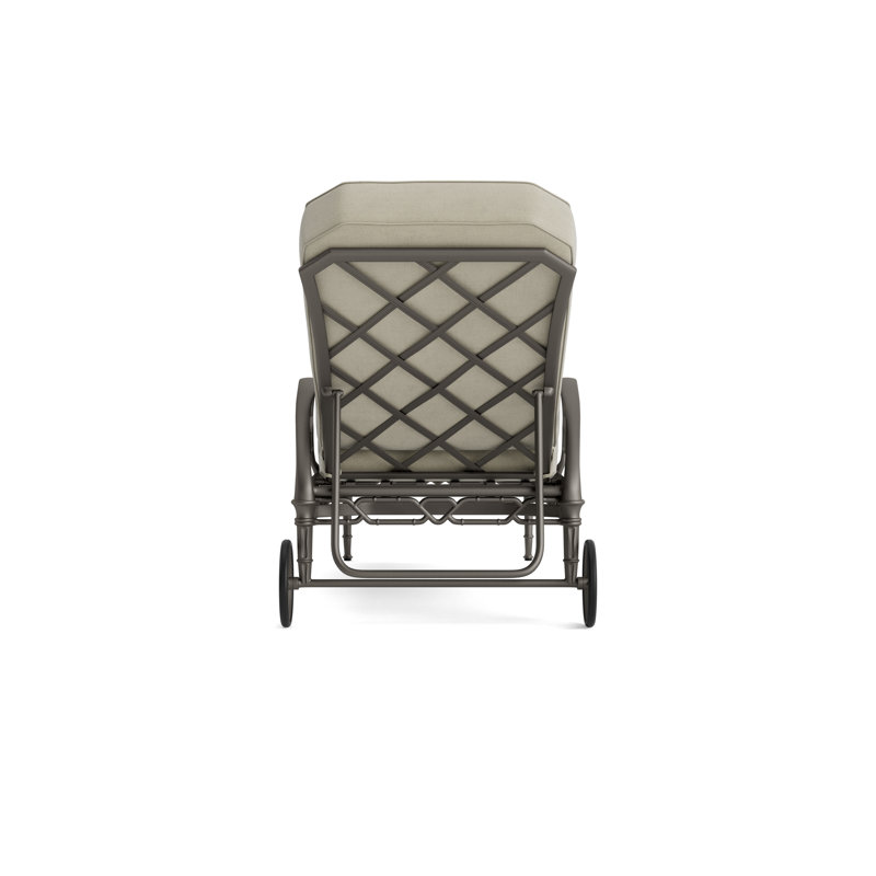 Calcutta Outdoor Chaise Lounge, Fusion Natural, Mica