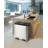 Extra Large Dual Trash & Recycling Bin, 18.5 Gallon (70L) Stainless Steel Step-On Kitchen Garbage Can, 2 Removable Inner Buckets, Soft-Close Lid, Fingerprint-Resistant, Heavy-Duty Design-91018530