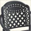 Chaise de patio en fonte d'aluminium 6 pièces avec structure et coussins rouges (Identique à W1710S00480)-1826479312