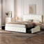 Upholstered Bed Frame with Drawer Storage-370691895-347408877