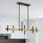 Arkeem 6 - Light Dimmable Linear Chandelier-850587965