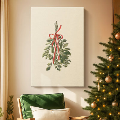 Tinsel - Gold Village Lane - Toile tendue avec châssis de qualité supérieure
