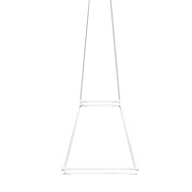 Z-Bar 1 - Light LED Pendant, Matte White