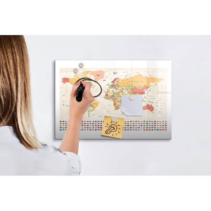 Magnetic Glass Dry Erase Board