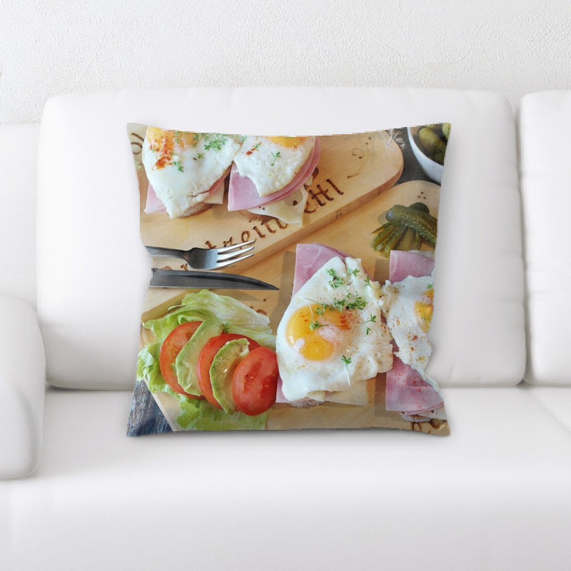 Coussin décoratif à pain