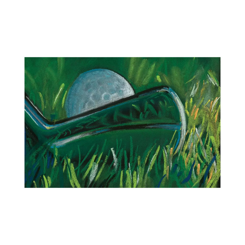 Tee Time I by Jennifer Paxton Parker - Wrapped Canvas Gallery-Wrapped Canvas Giclée, 66.04 cm H x 45.72 cm W