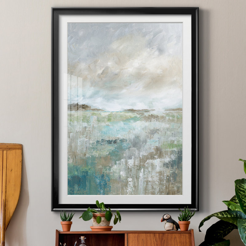 «Nan» par Soft Vista II - impression encadrée sur papier, Cadre noir, H 22,5 po x l 30,5 po x P 1,5 po