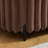 Faux Fur Flip Top Storage Bench with Black Metal Legs-1224260754-1232331250