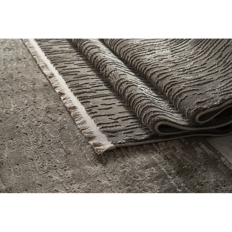 Tapis gris Alya