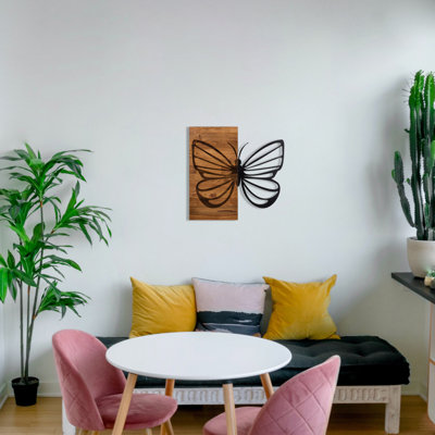 Décoration murale en bois