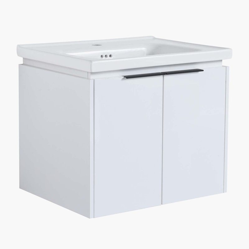 Ensemble de meuble-lavabo simple mural 24 po Autym