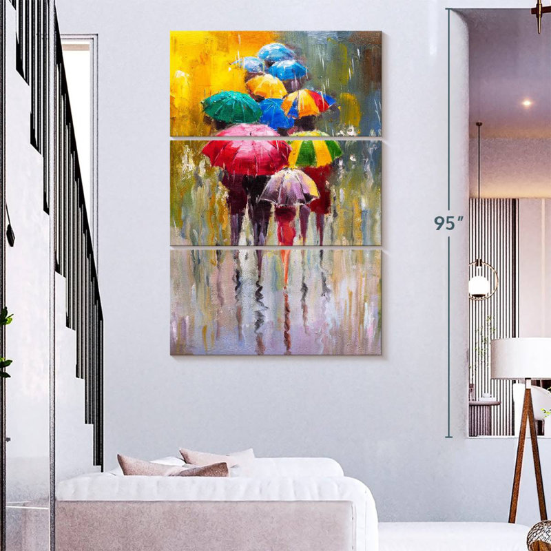 Kerner Rainy Day, 74" H x 48" W