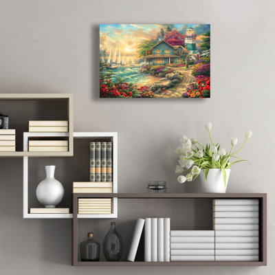 'Sunrise by the Sea' by Chuck Pinson, Acrylic Glass Wall Art