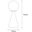 Lampe de table 16,93 "Romeo-1541124197