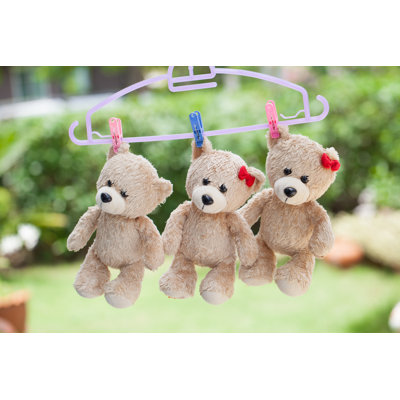 Phenix, petits ours en peluche sur toile par 3283197D_273