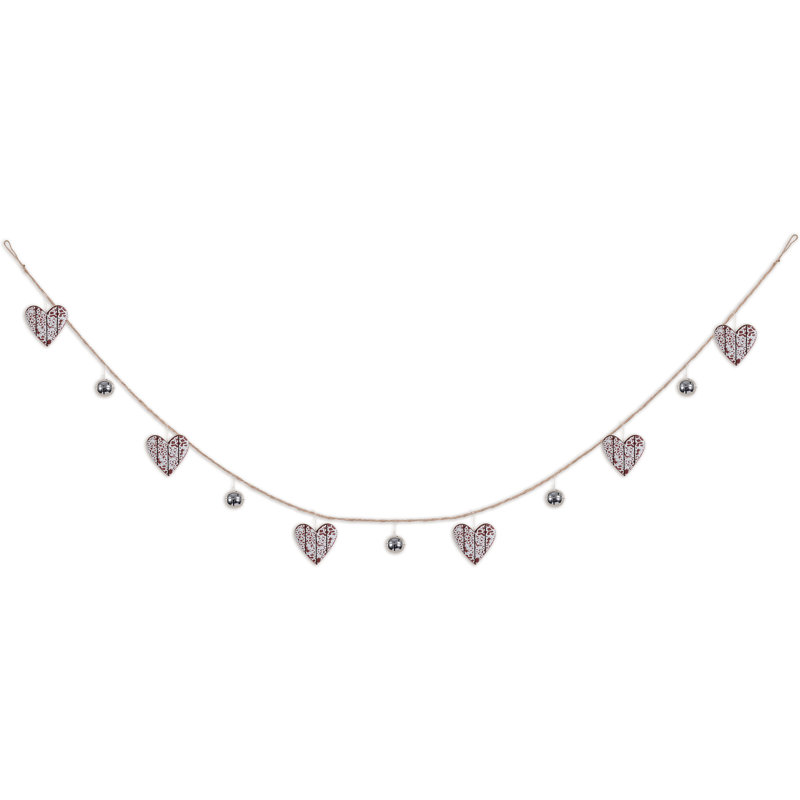 Guirlande Rustic Heart 72 "