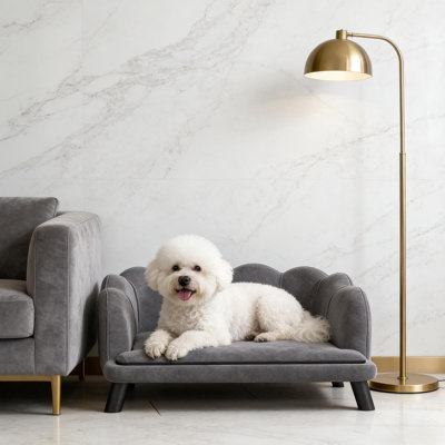 Lit pour animaux spacieux avec coussin amovible