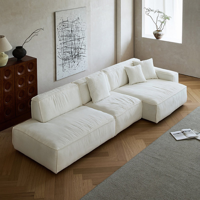 Canapé modulaire Wabi-Sabi, 4, 28,74 po x l 137,08 po x P 39,37 po
