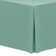 Ultimate Textile Fitted Polyester Tablecloth Rectangular Tables