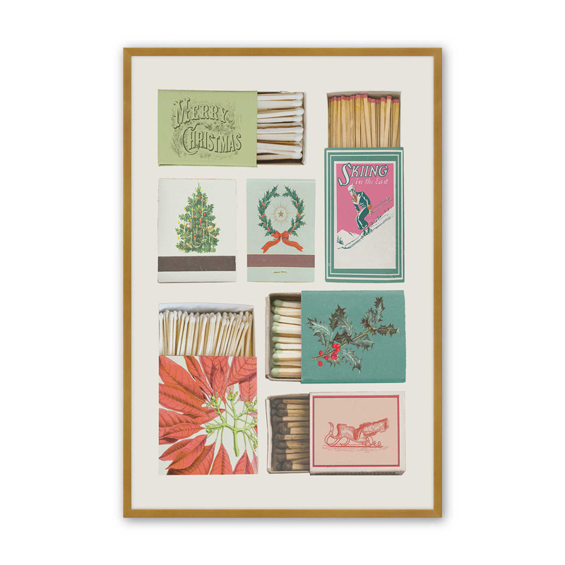 «Merry Matchboxes I» par Victoria Barnes, reproduction d'art