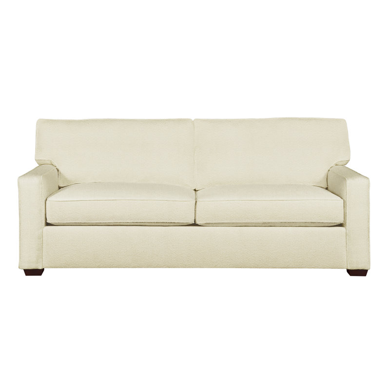 Taylor Upholstered 88'' Sofa, Davis Pearl Performance Bouclé
