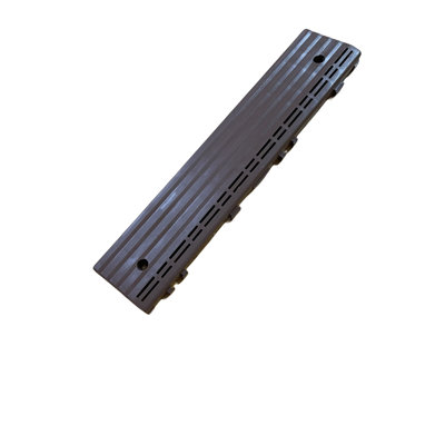 Red-Brown Polypropylene Edge Sealing Strip for Interlocking Plastic Deck Tiles