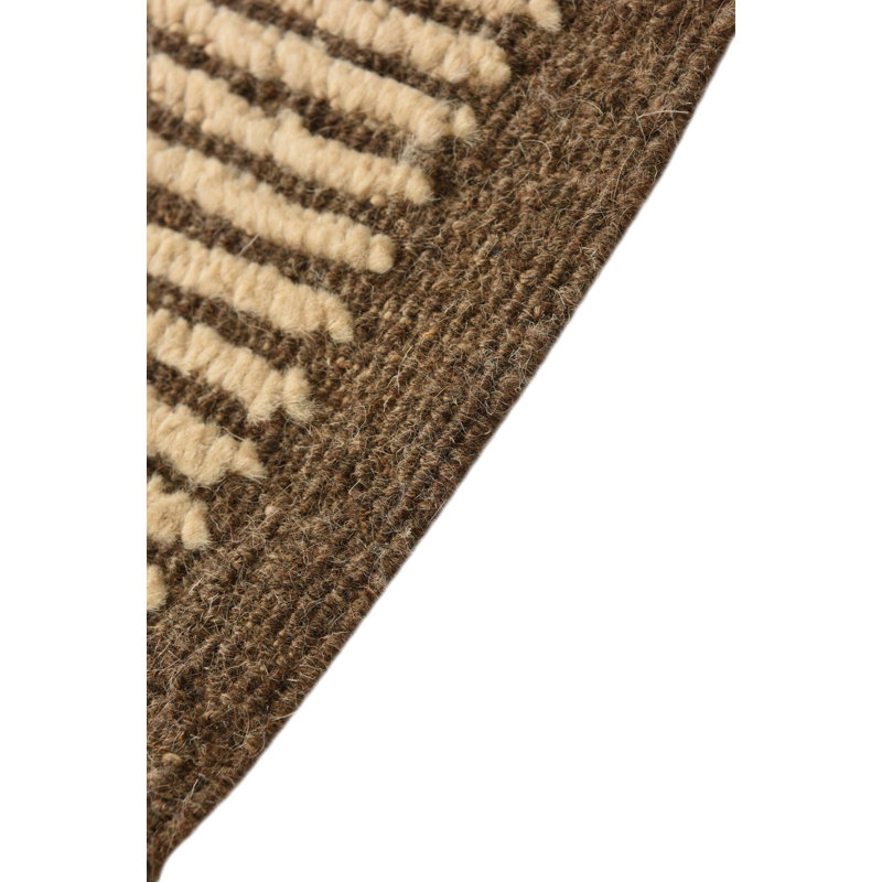 Tapis brun clair 8 x 11 Pinson