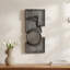 Teo Wall Sculpture Charcoal