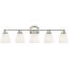 Éclairage pour meuble-lavabo à 5 lumières Faribault-319597458