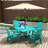 Altura 4 - Person Patio Dining Set with Square Table-81913395