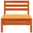 Ophelia & Co. Patio Sofa Armless Wax Brown Solid Wood Pine-1925535452