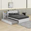 Lit plateforme avec rangement et tablettes gigognes-734126468
