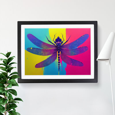 Dragonfly Splash Vol.2 Abstract - Single Picture Frame Print