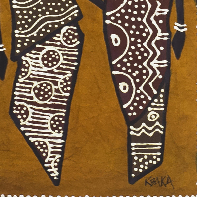 Hand Woven Plastic / Acrylic Wall Hanging