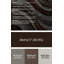 Art mural horizontal en métal rayé horizontal gris clair et noir-2106914296