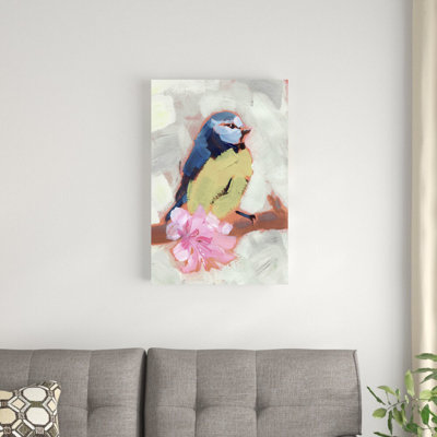 Reproduction d’art sur toile « Painted Songbird II » par Jennifer Paxton Parker