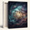Cosmic Greenhouse, reproduction d'art sur toile, ensemble de 1