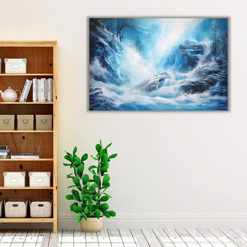 Torrent Thrust, 20" H x 30" W